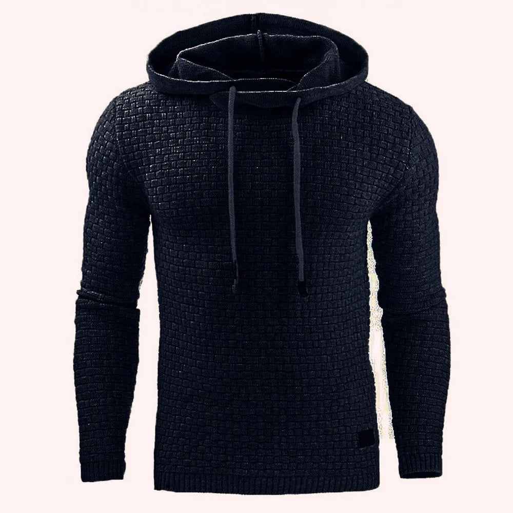Men'S Hoodies Slim Hooded Sweatshirts Mens Pullover Male Casual Sportswear Streetwear Clothing