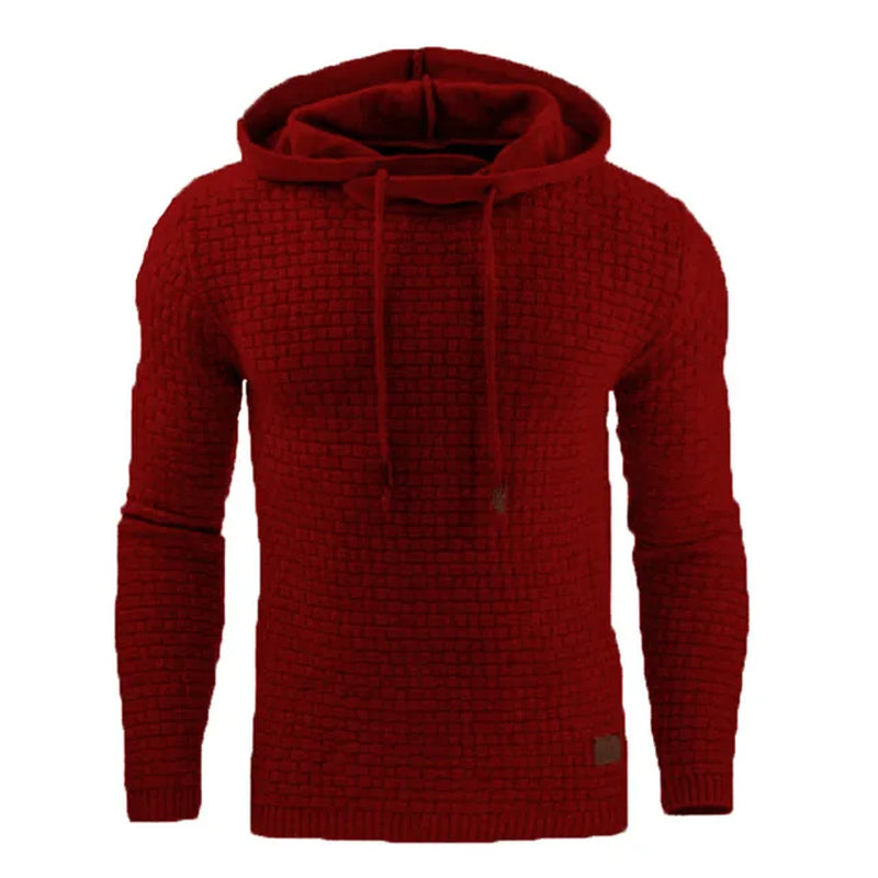 Men'S Hoodies Slim Hooded Sweatshirts Mens Pullover Male Casual Sportswear Streetwear Clothing