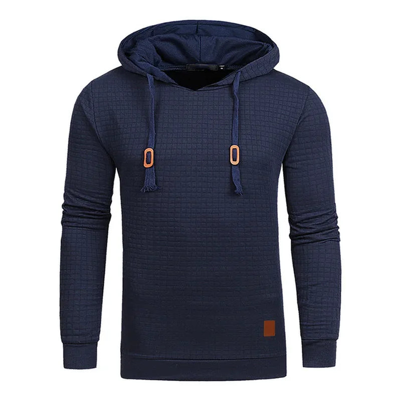 Men'S Hoodies Slim Hooded Sweatshirts Mens Pullover Male Casual Sportswear Streetwear Clothing