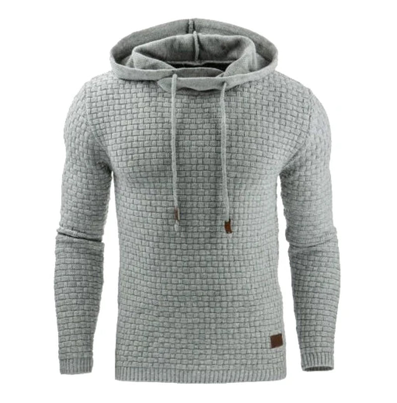 Men'S Hoodies Slim Hooded Sweatshirts Mens Pullover Male Casual Sportswear Streetwear Clothing