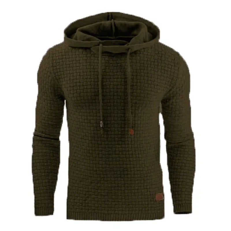 Men'S Hoodies Slim Hooded Sweatshirts Mens Pullover Male Casual Sportswear Streetwear Clothing
